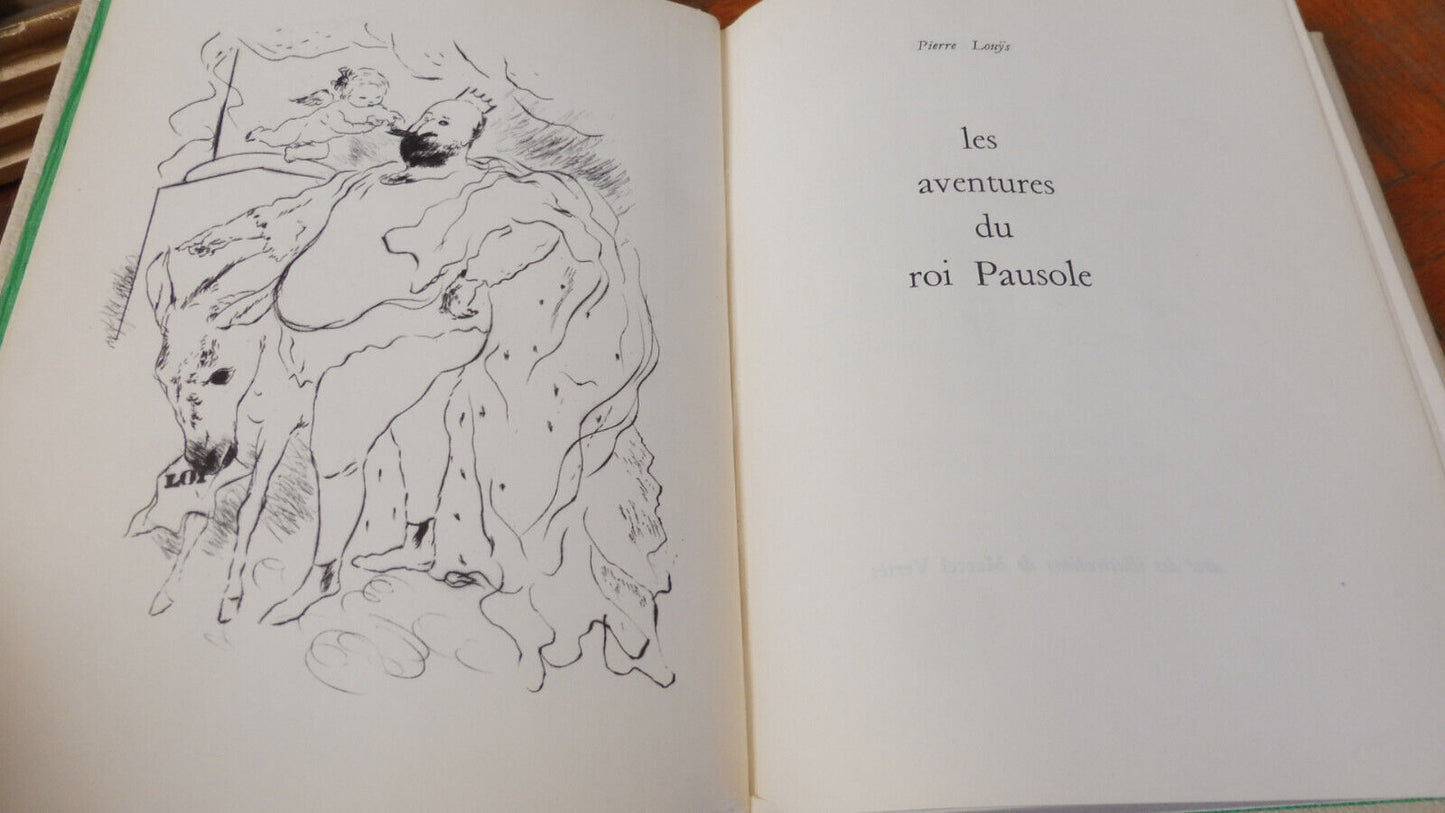 Les Aventures du roi Pausole (Pierre Louÿs) s.d. illus. Marcel Vertès
