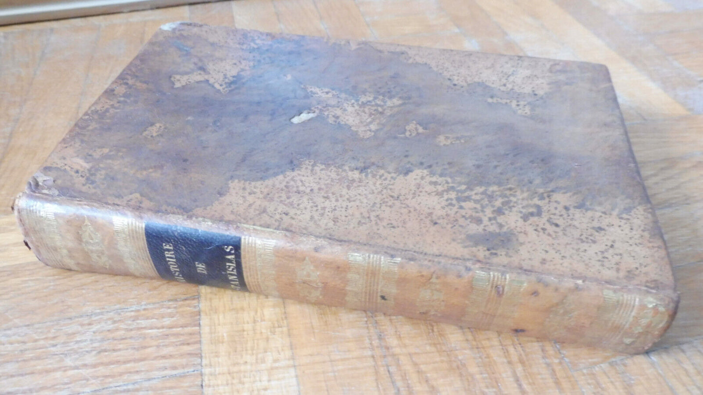 Histoire de Stanislas 1er, roi de Pologne (Proyart) 1826