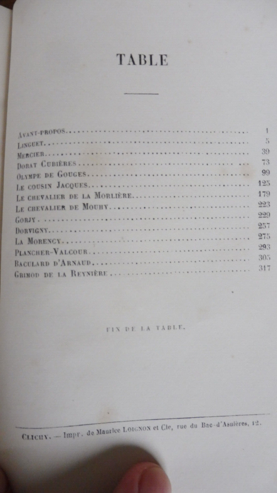 Les Originaux du siècle dernier (Monselet) 1864