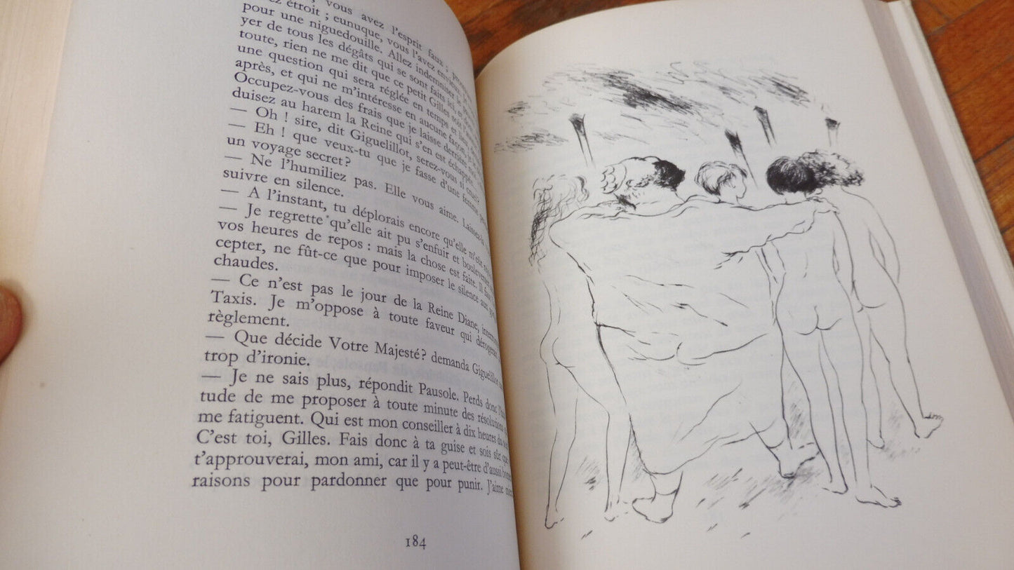 Les Aventures du roi Pausole (Pierre Louÿs) s.d. illus. Marcel Vertès