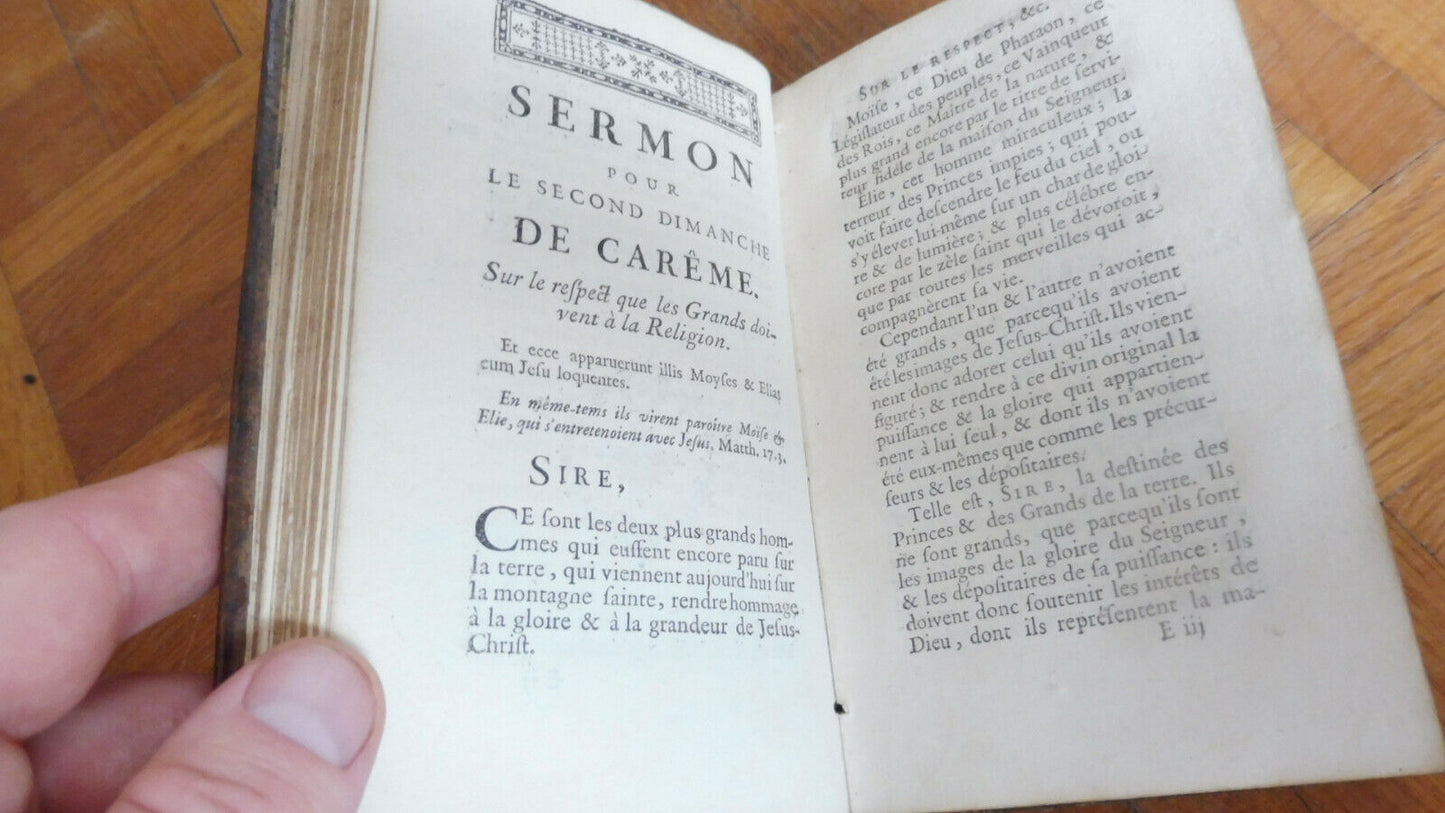 Sermons de Massillon - Petit carême 1745