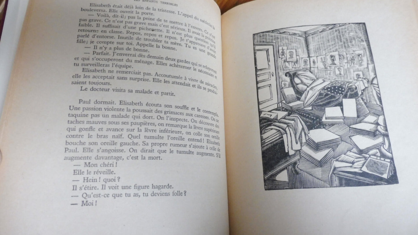 Les Enfants terribles (Jean Cocteau) 1941 illus. Dollian