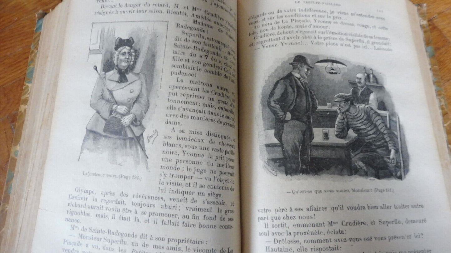 Les Derniers scandales de Paris (Dubut de Laforest) s.d. 2 vol.