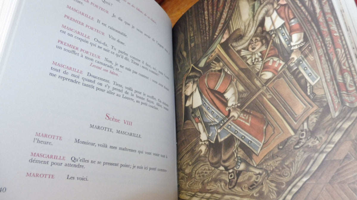 Théâtre complet de Molière 1964 illus. Beltz 5/5