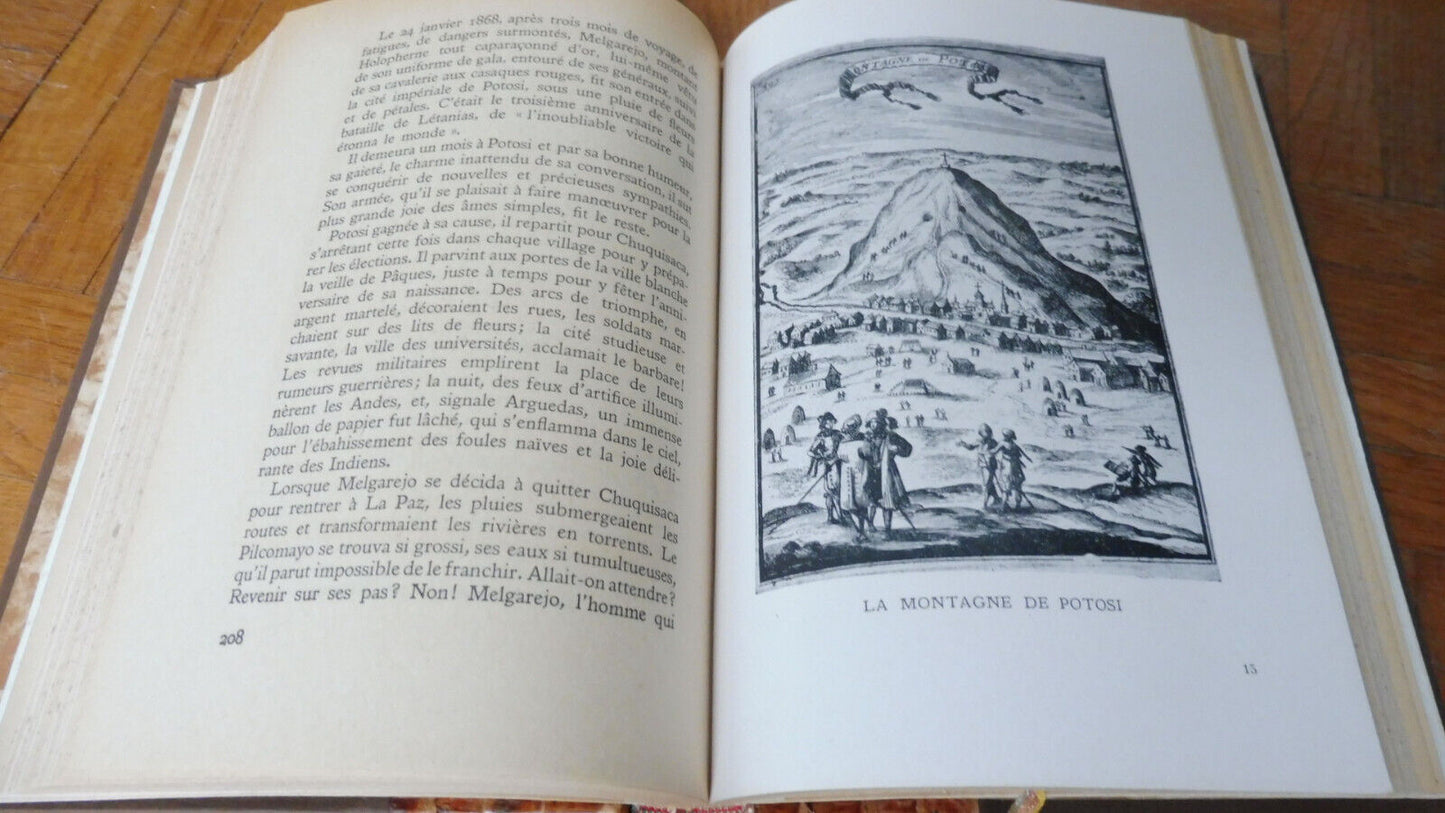 Melgarejo. Un tyran romantique (Max Daireaux) 1945 EO RELIURE SERPENT
