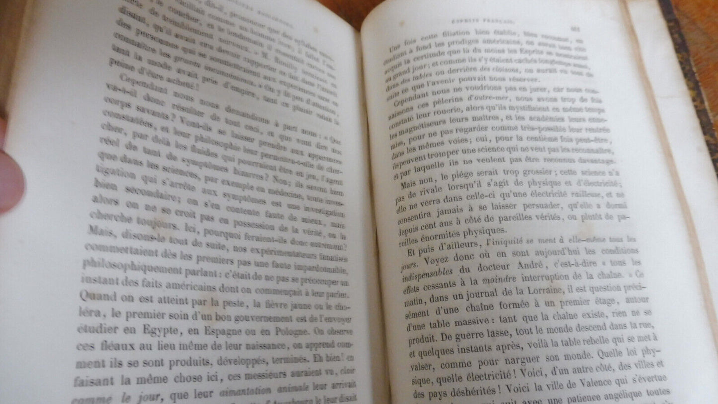 Des esprits et de leurs manifestations fluidiques (Eudes de Mirville) 1853