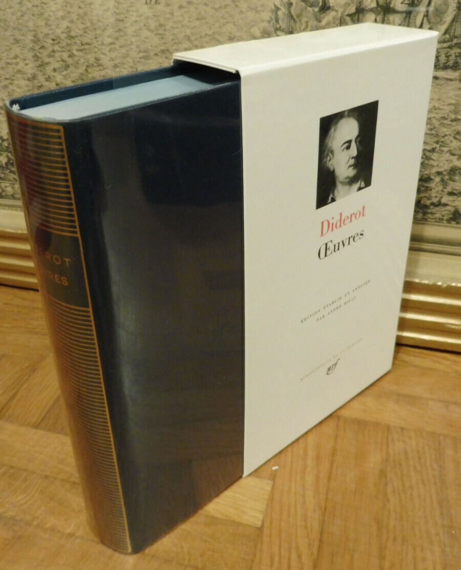 Oeuvres de Diderot 1992 PLEIADE TBE