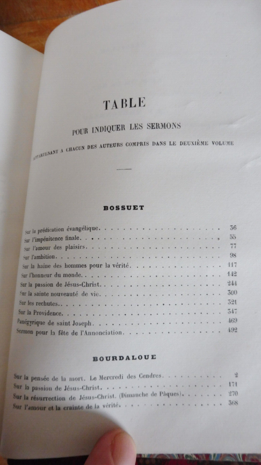 Instructions des grands prédicateurs (Bossuet, Massillon...) 1859 4/4