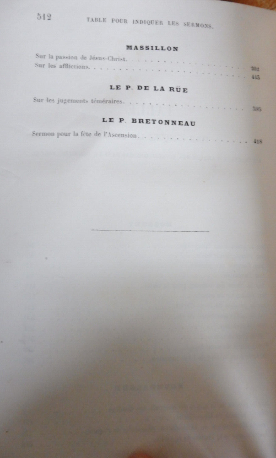 Instructions des grands prédicateurs (Bossuet, Massillon...) 1859 4/4