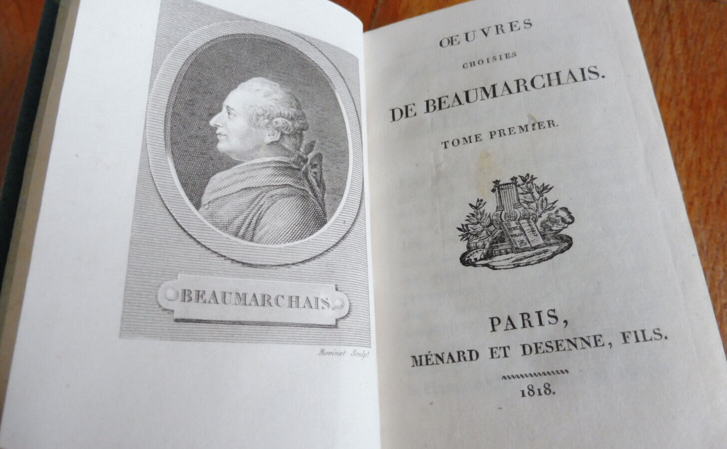 Oeuvres de Beaumarchais 1818 4/4