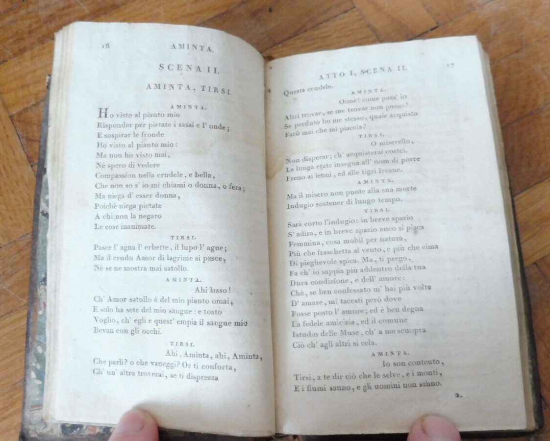 Aminta Favola boschereccia (Torquato Tasso) 1800