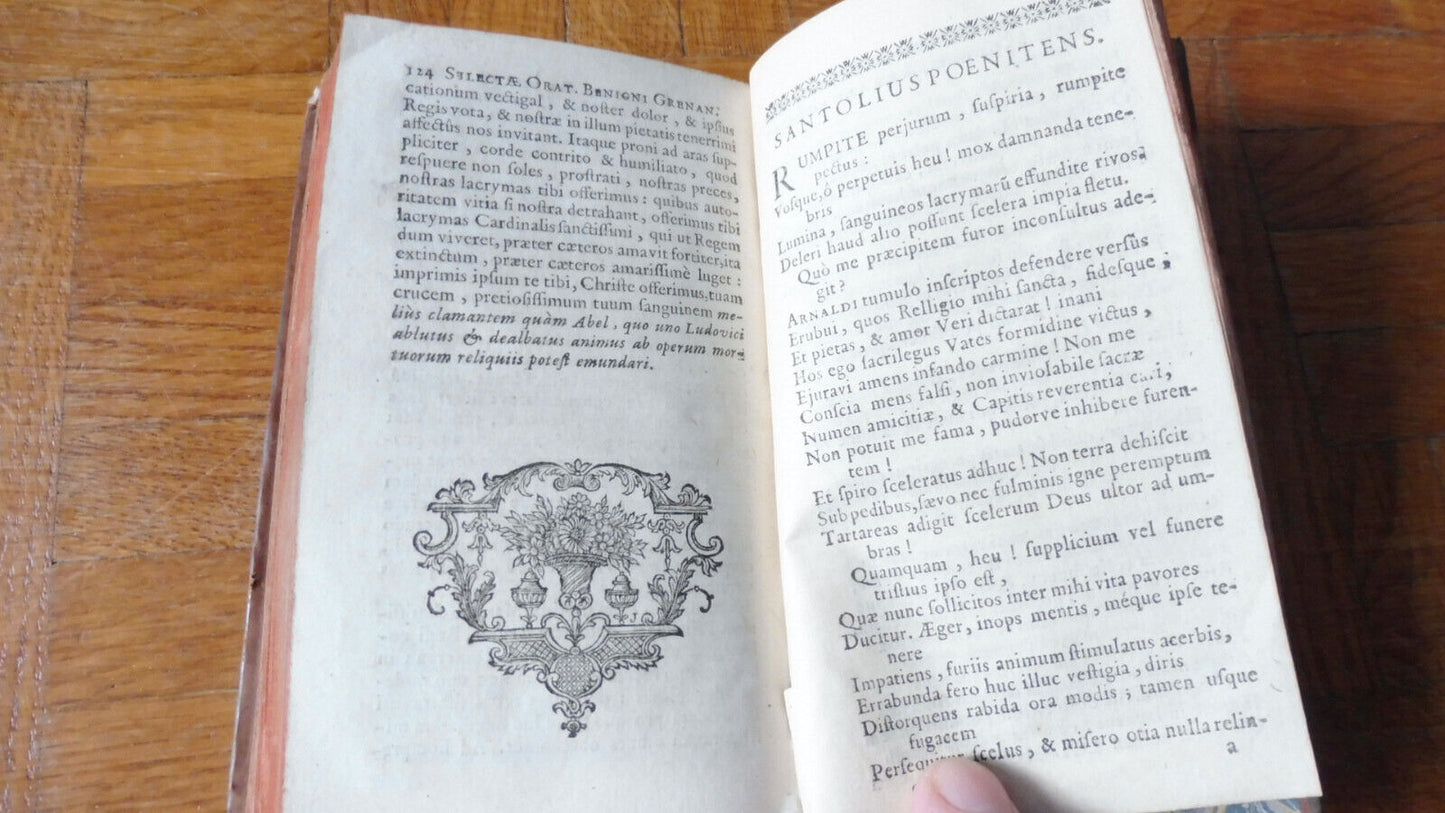 Selecta carmina orationesque 1728