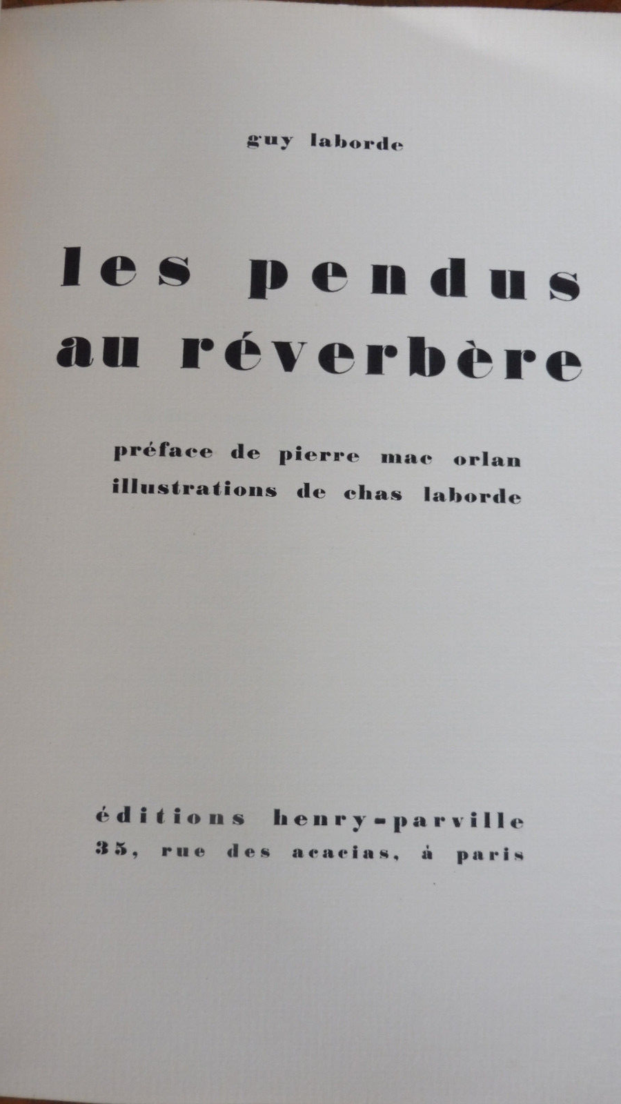 Les Pendus au réverbère (Guy Laborde) 1926 illus. Chas Laborde RELIURE SERPENT