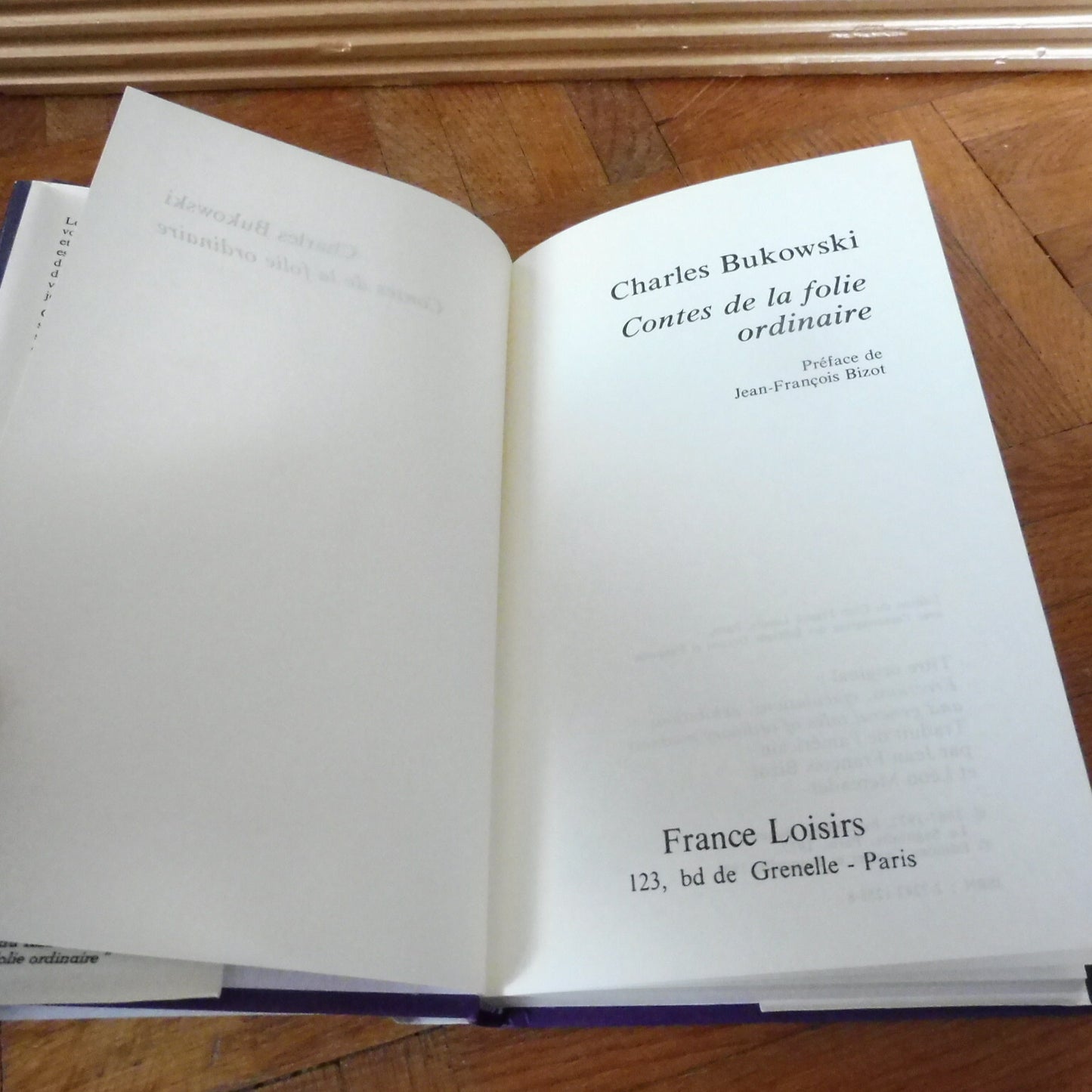 Contes de la folie ordinaire (Charles Bukowski) 1982