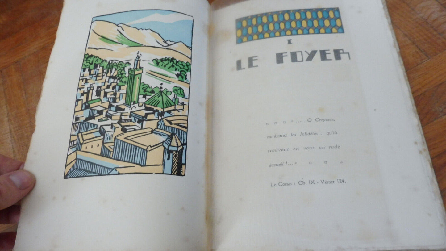 Le mur. Tableaux marocains de haine et d'amour (E. Quétin) 1930 Illus. Hainaut