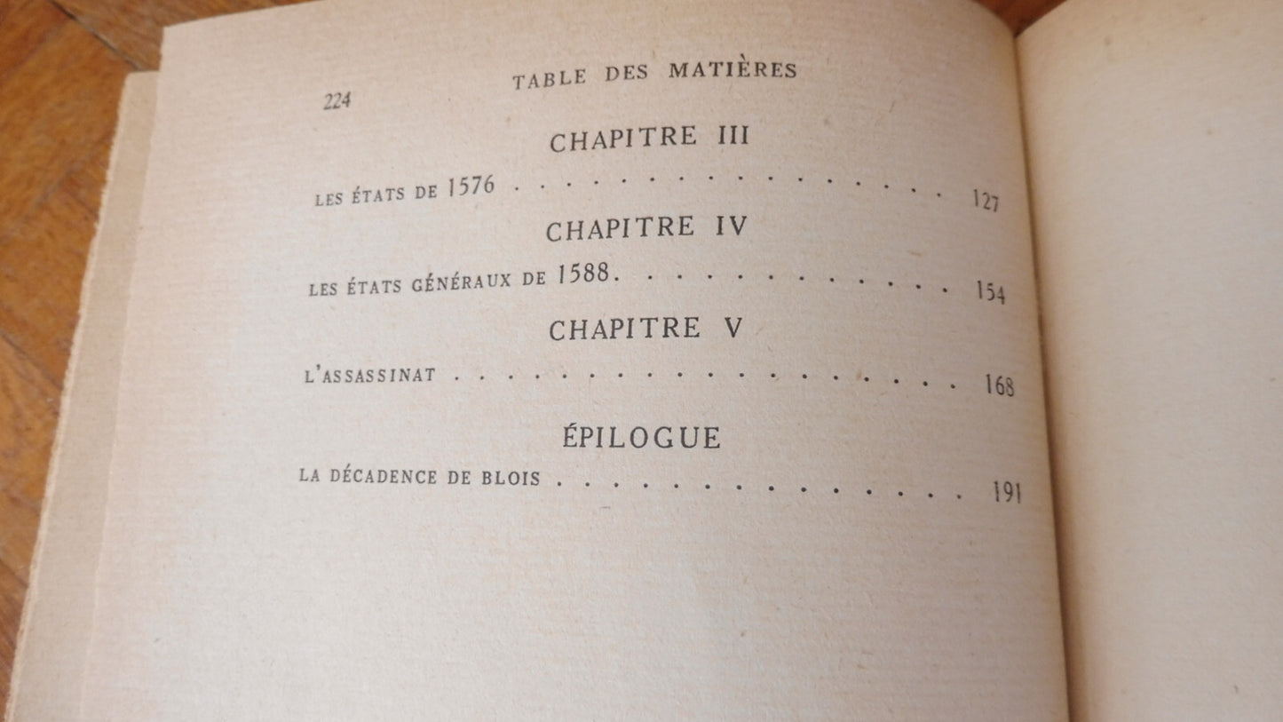 Le Château de Blois (Henry Bidou) 1931