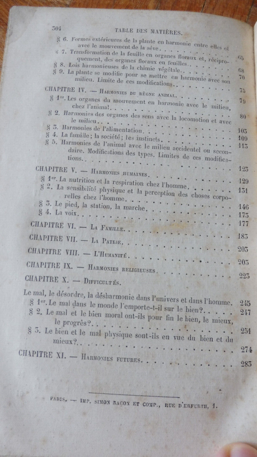 Harmonies providentielles (Charles Lévêque) 1873