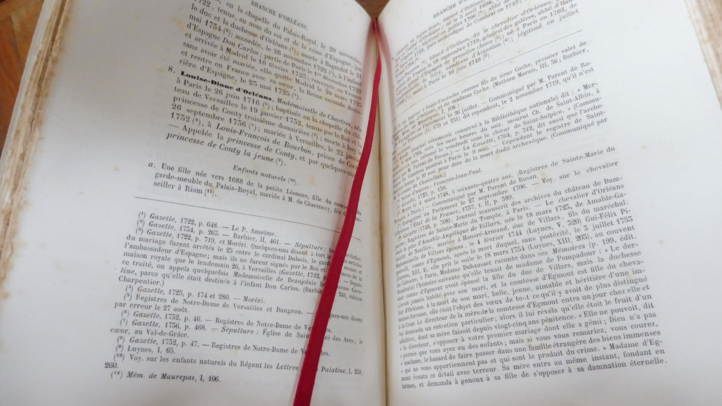 Généalogie de la Maison Bourbon de 1256 à 1871 (L. Dussieux) 1872