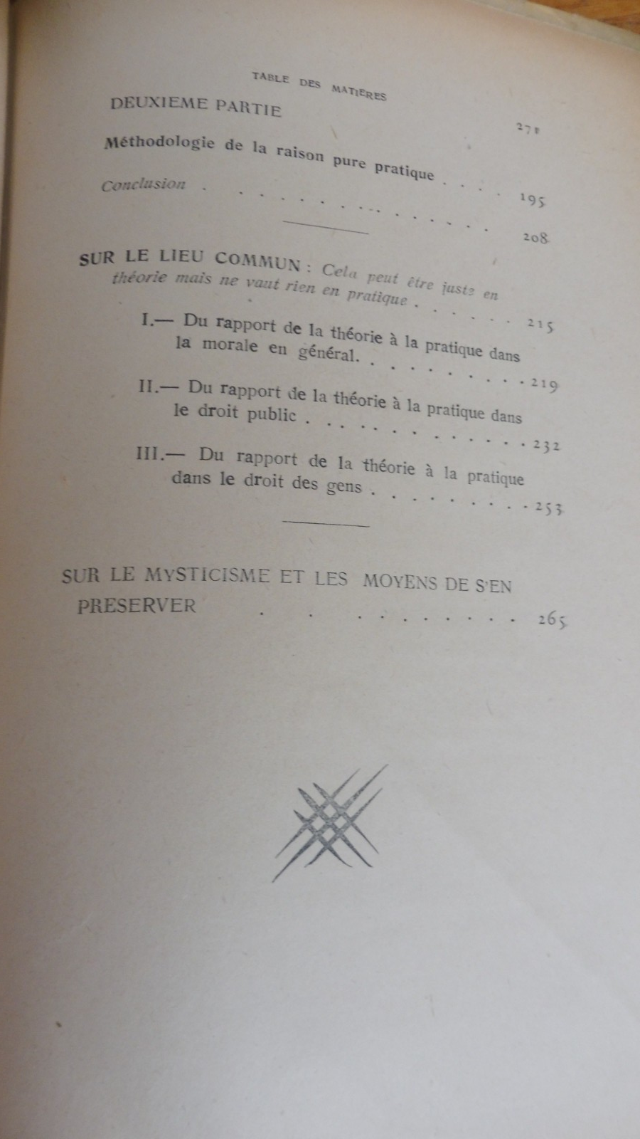 Critique de la raison pratique (Emmanuel Kant) 1945