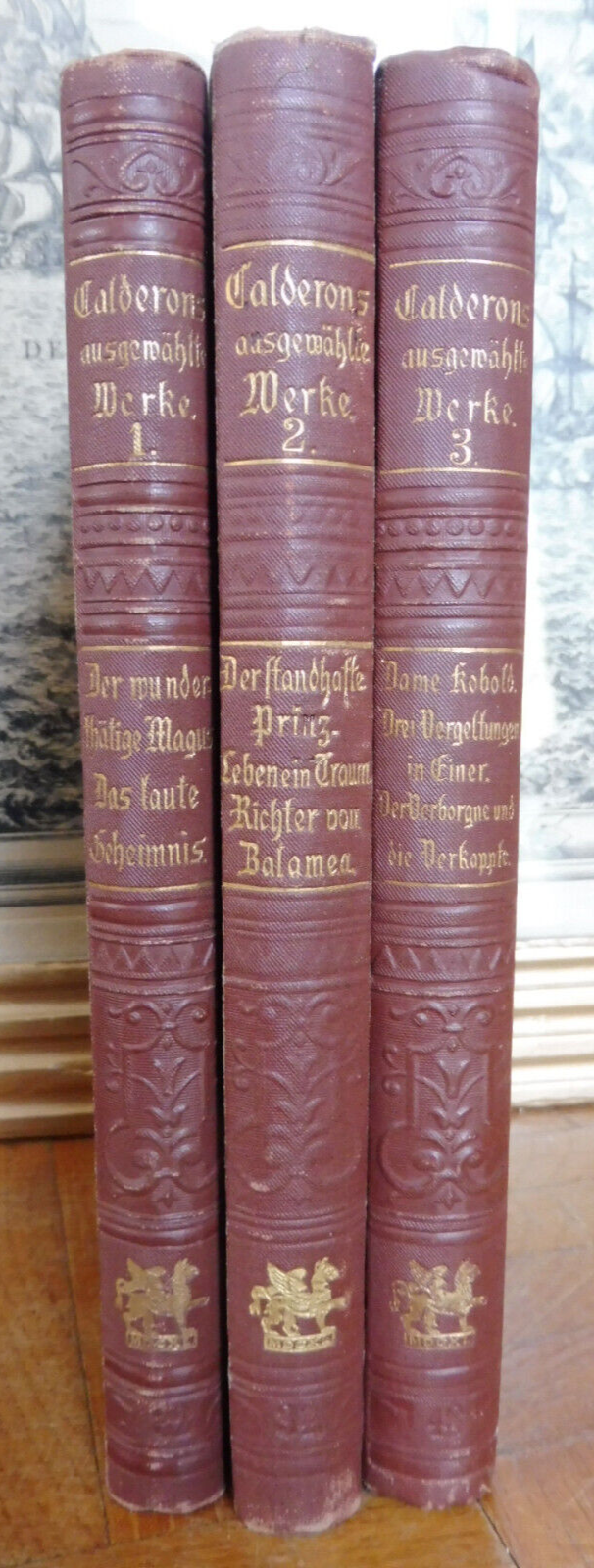 Calderons ausgewählte Werke (Calderon) s.d. 3 vol.