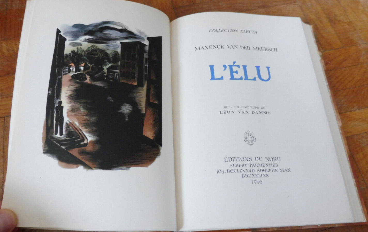 L'Elu (M. Van Der Meersch) 1946 illus. Van Damme