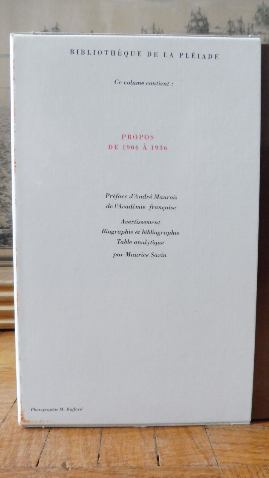 Propos t.1 (Alain) 1990 PLEIADE TBE