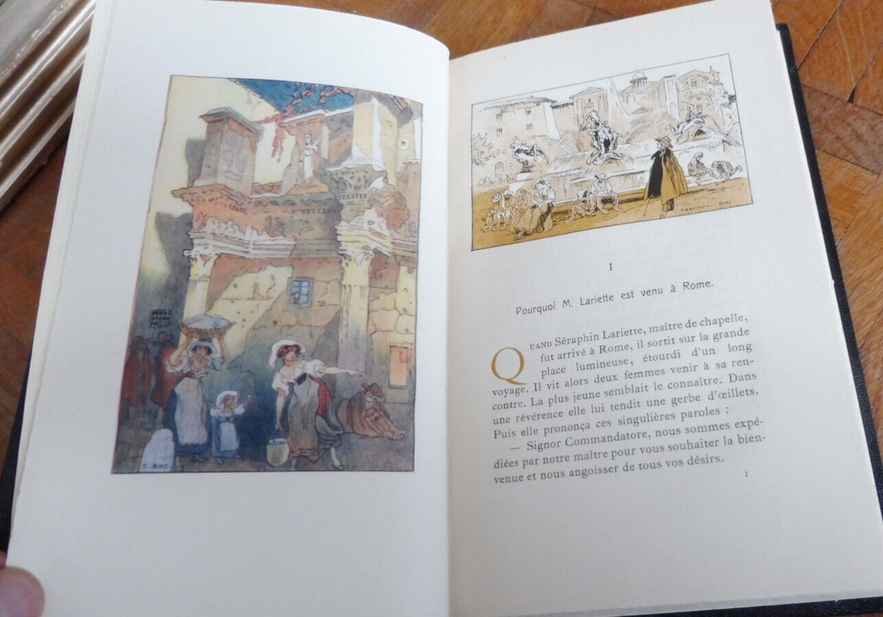 La Volupté romaine (Ferdinand Bac) 1922 illus. Bac
