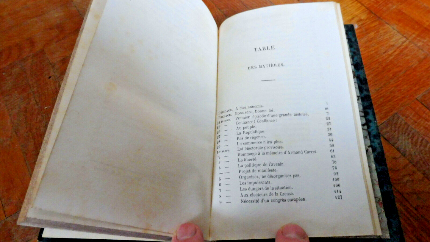 Bon Sens bonne foi (Emile de Girardin) 1848