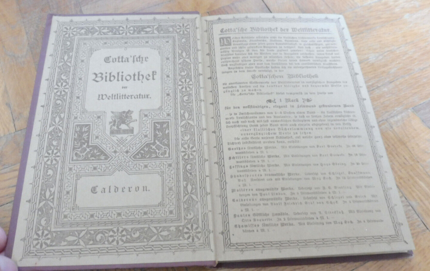 Calderons ausgewählte Werke (Calderon) s.d. 3 vol.