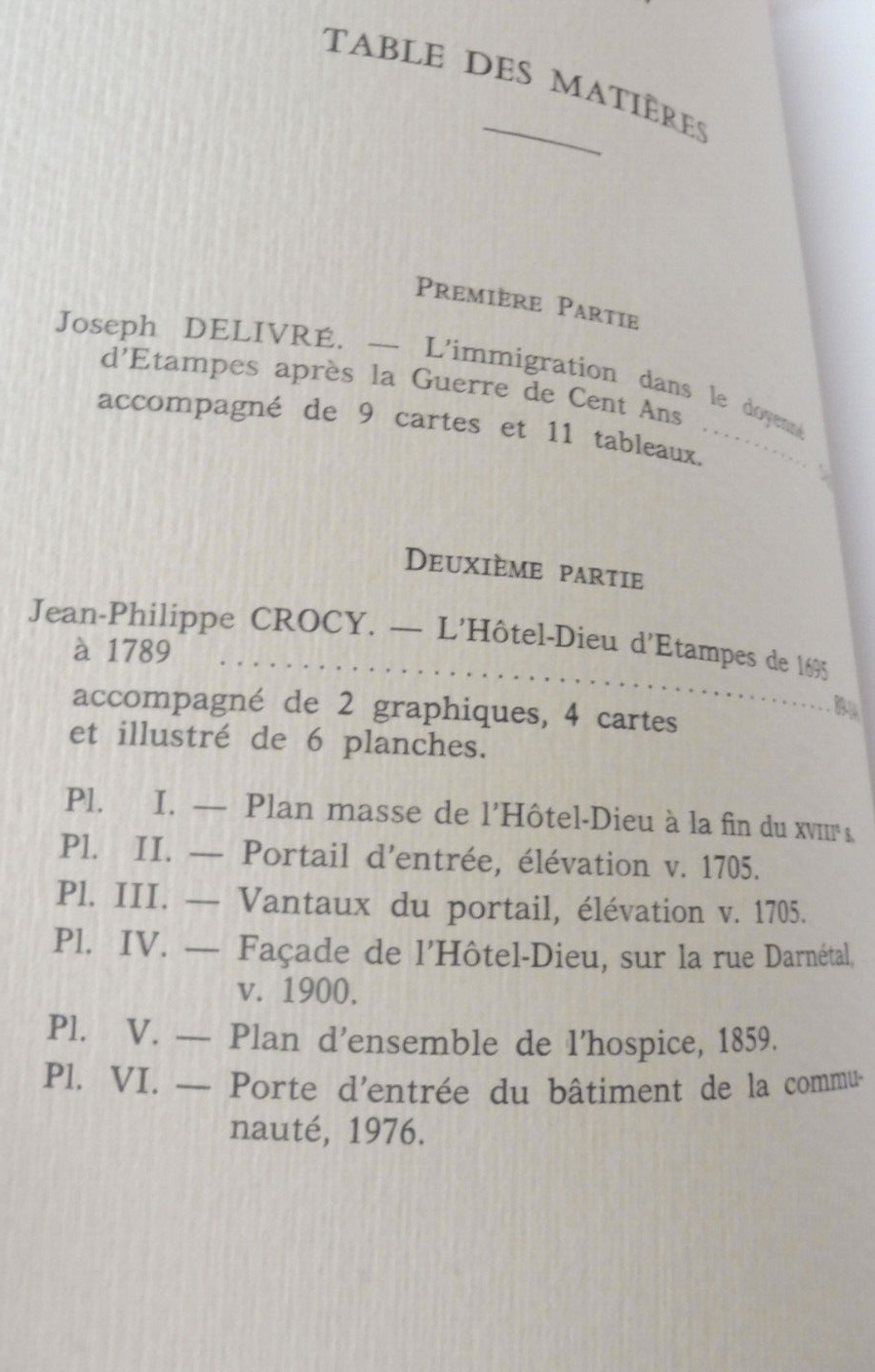 Mémoires et documents de la soc. archéologique Essonne et Hurepoix (Crocy) 1988