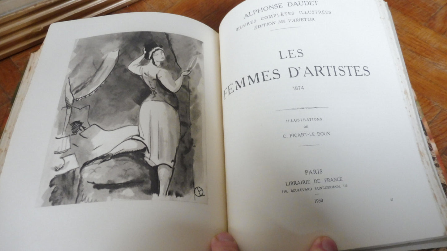 Tartarin de Tarascon (Alphonse Daudet) 1930 illus. Legrand