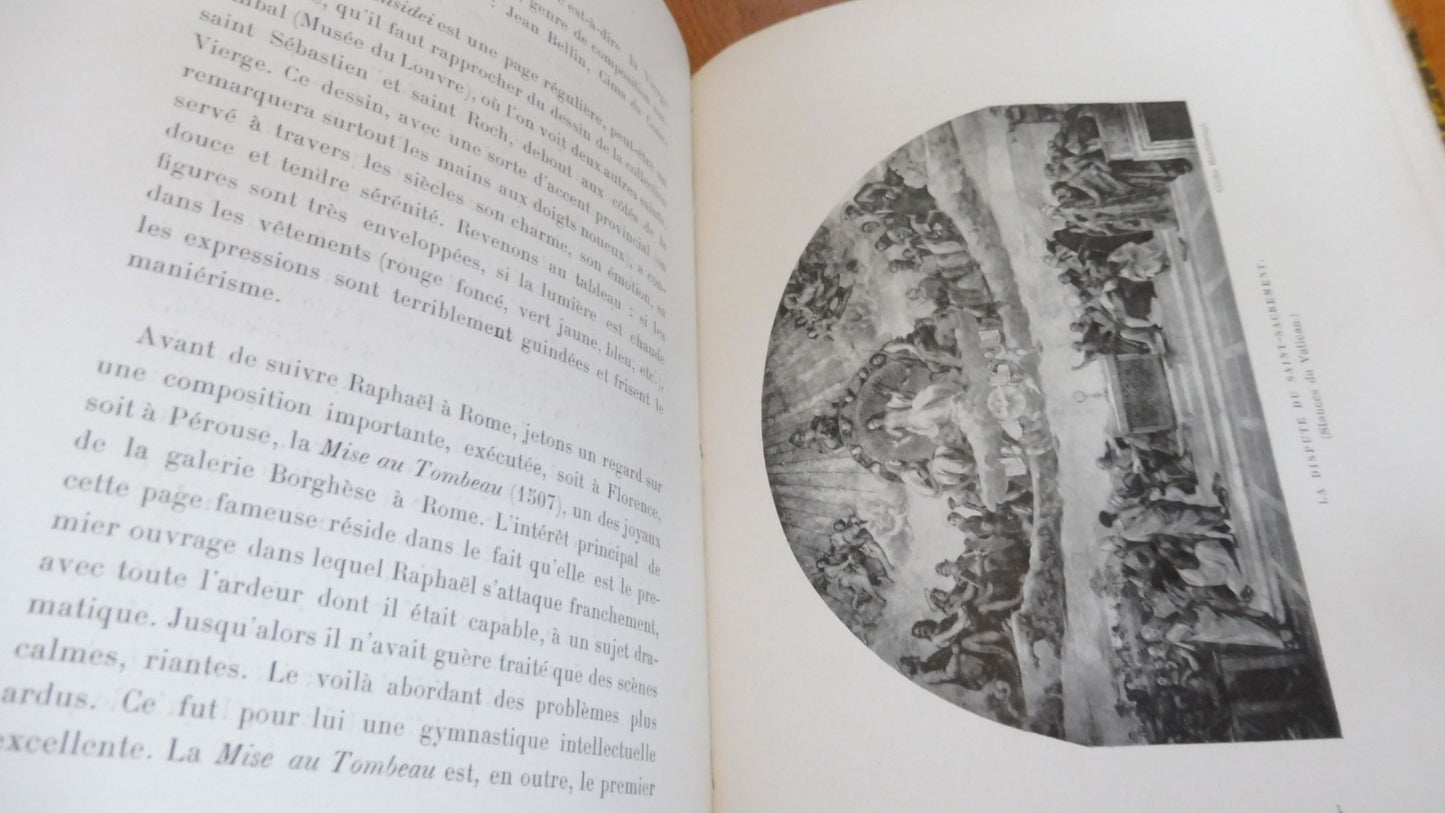 Maniaturistes, Puget, Raphaël, Titien (Auquier...) c.a. 1903 4 tomes en 1 vol.