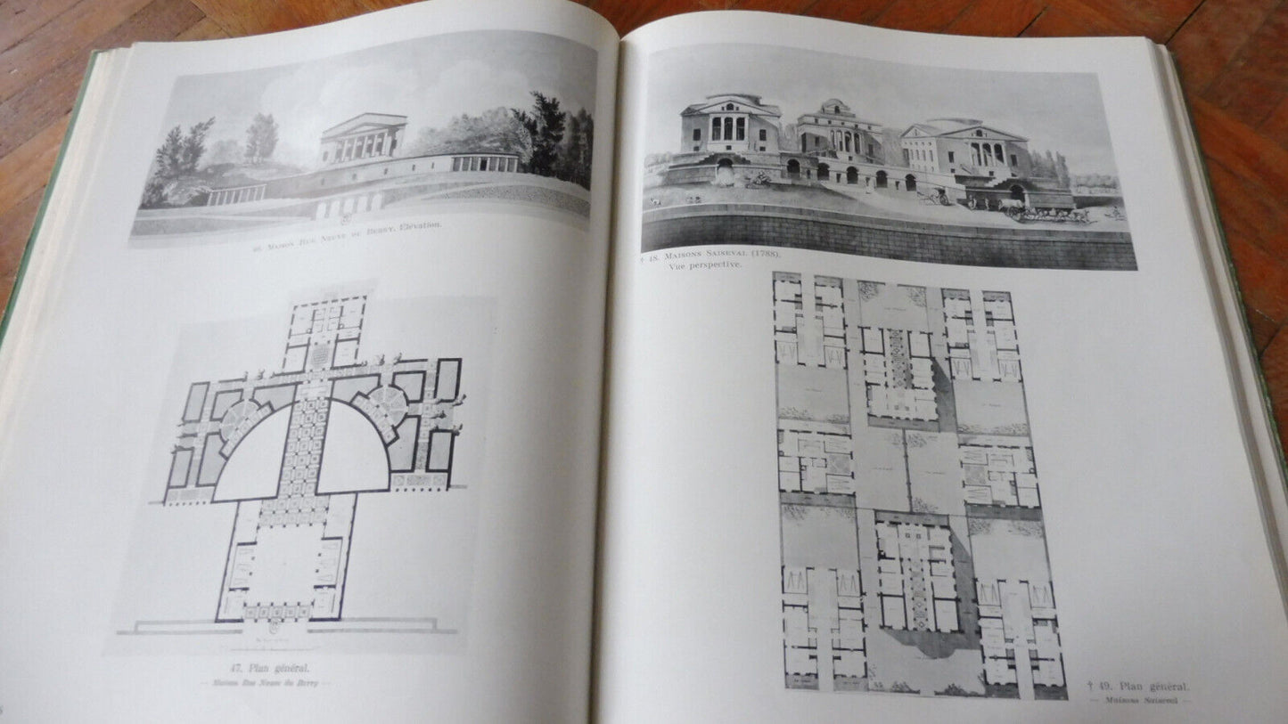 Claude-Nicolas Ledoux, architecte du roi 1736-1806 (M. Raval) 1946
