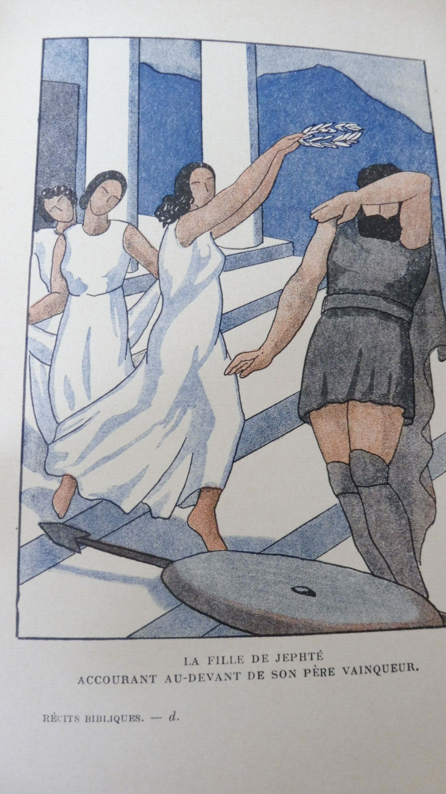 Récits des temps bibliques (M. Butts) 1930 illus. Aman-Jean 2 vol.