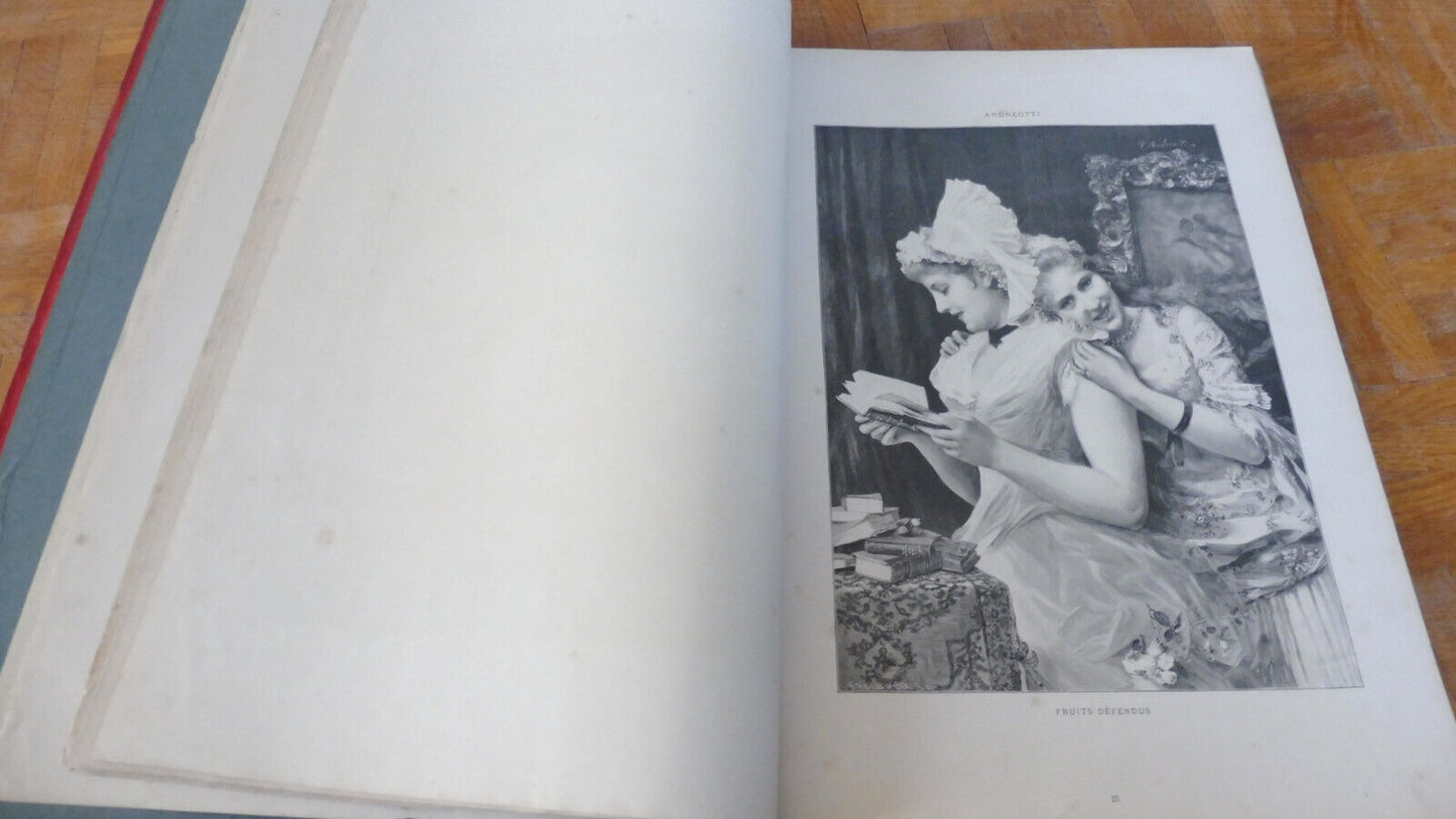La Galerie des chefs d'oeuvre. Gravure ( Adrien Vély) s.d. IN FOLIO
