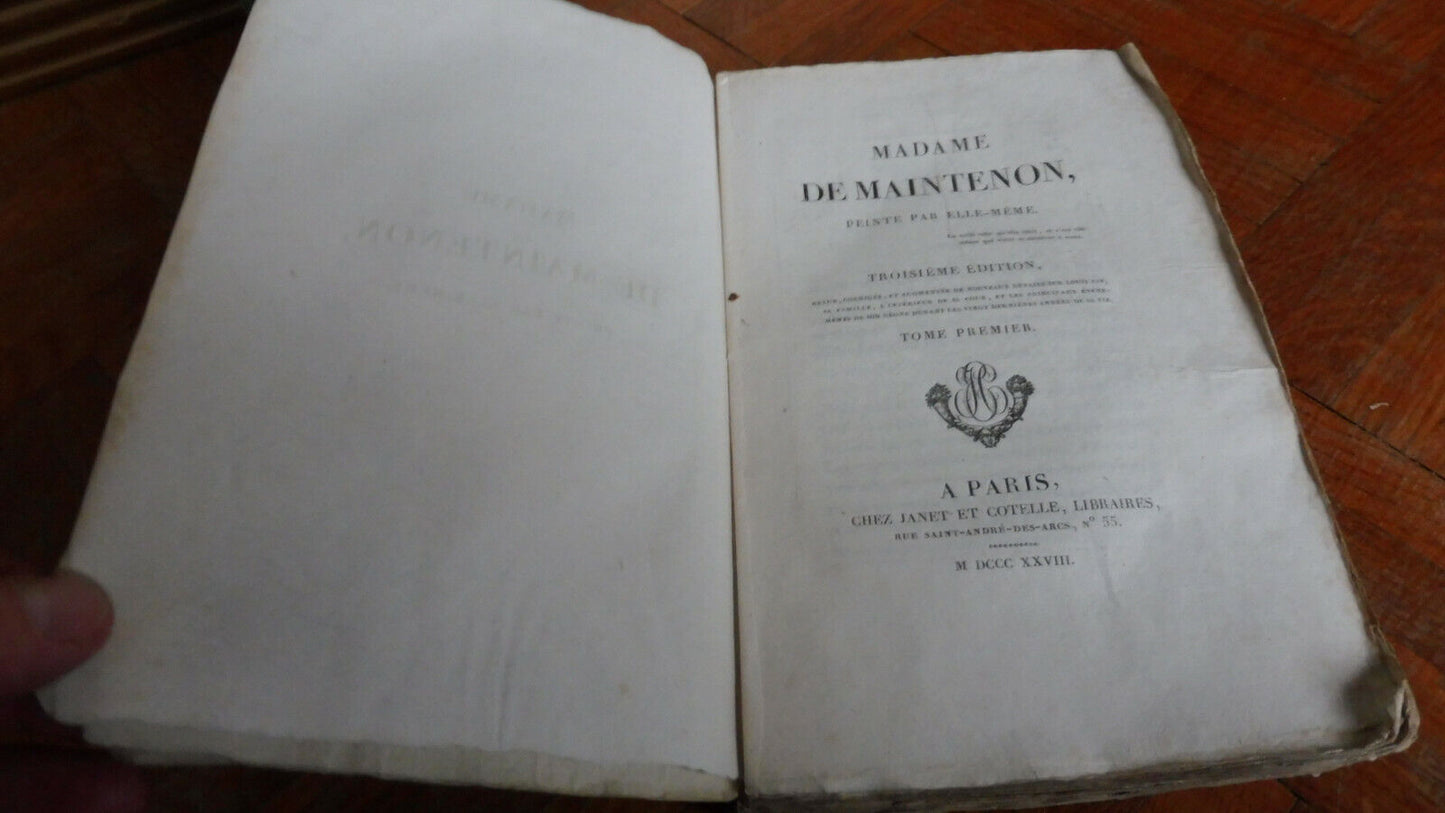 Madame de Maintenon peinte par elle-même 1828 2/2