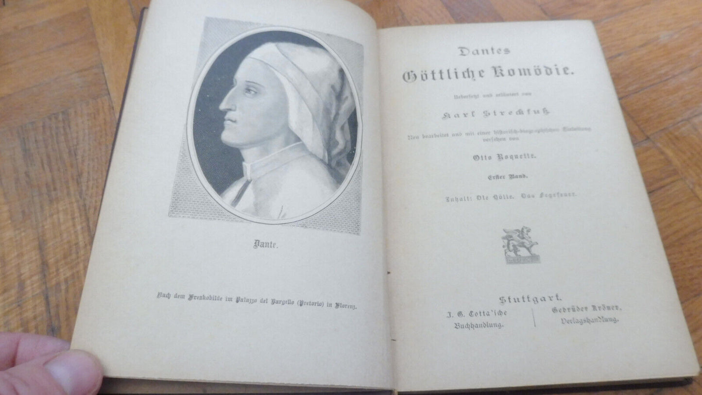 Dantes Göttlische Komödie (Dante) s.d. 2 vol.