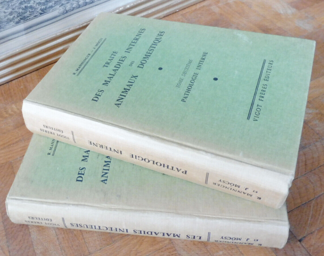 Traité des maladies internes des animaux domestiques (Manninger et Mocsy) 1959