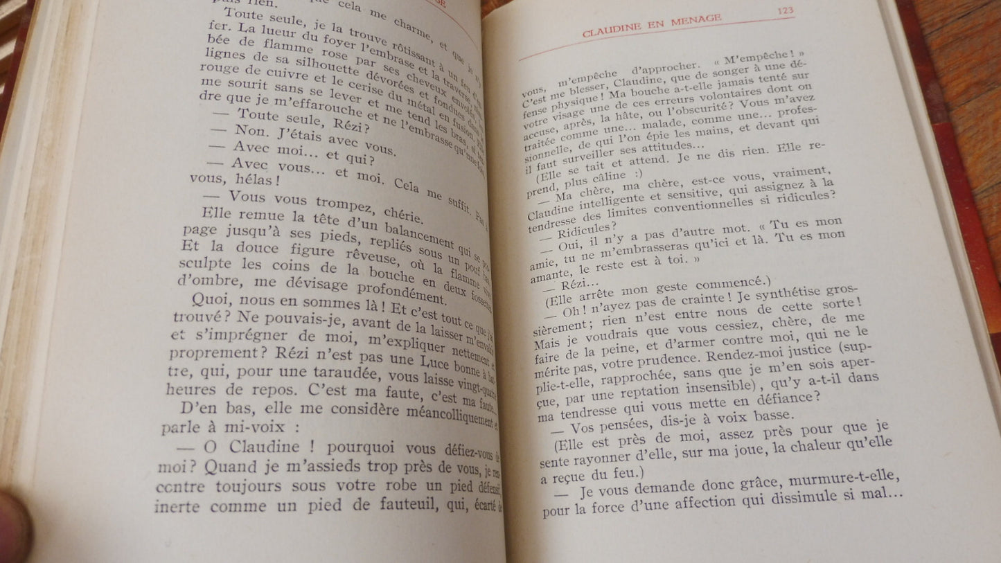 Claudine en ménage (Willy et Colette Willy) s.d.