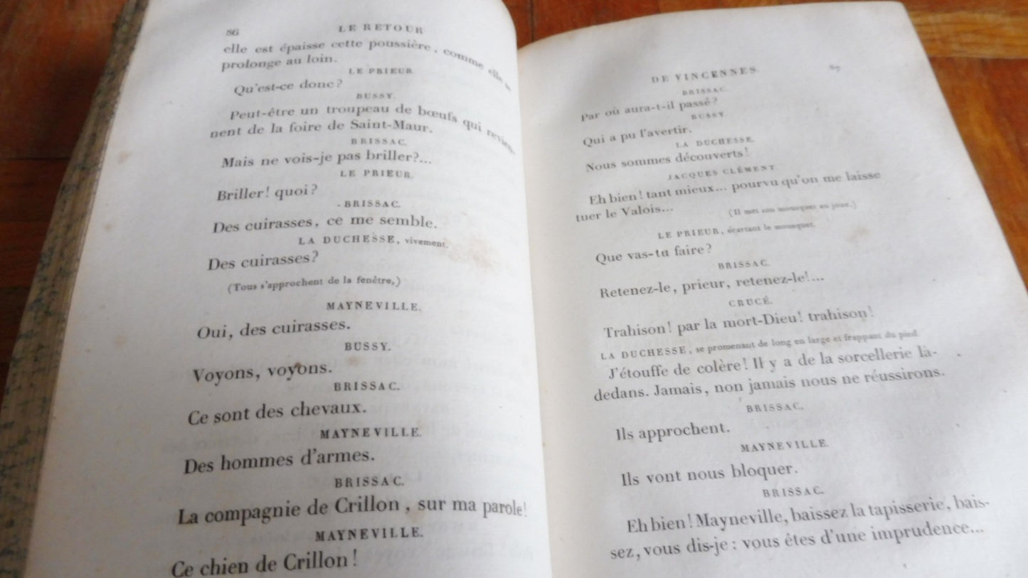 Les Barricades. Scènes historiques. Mai 1588 (L. Vitet) 1830
