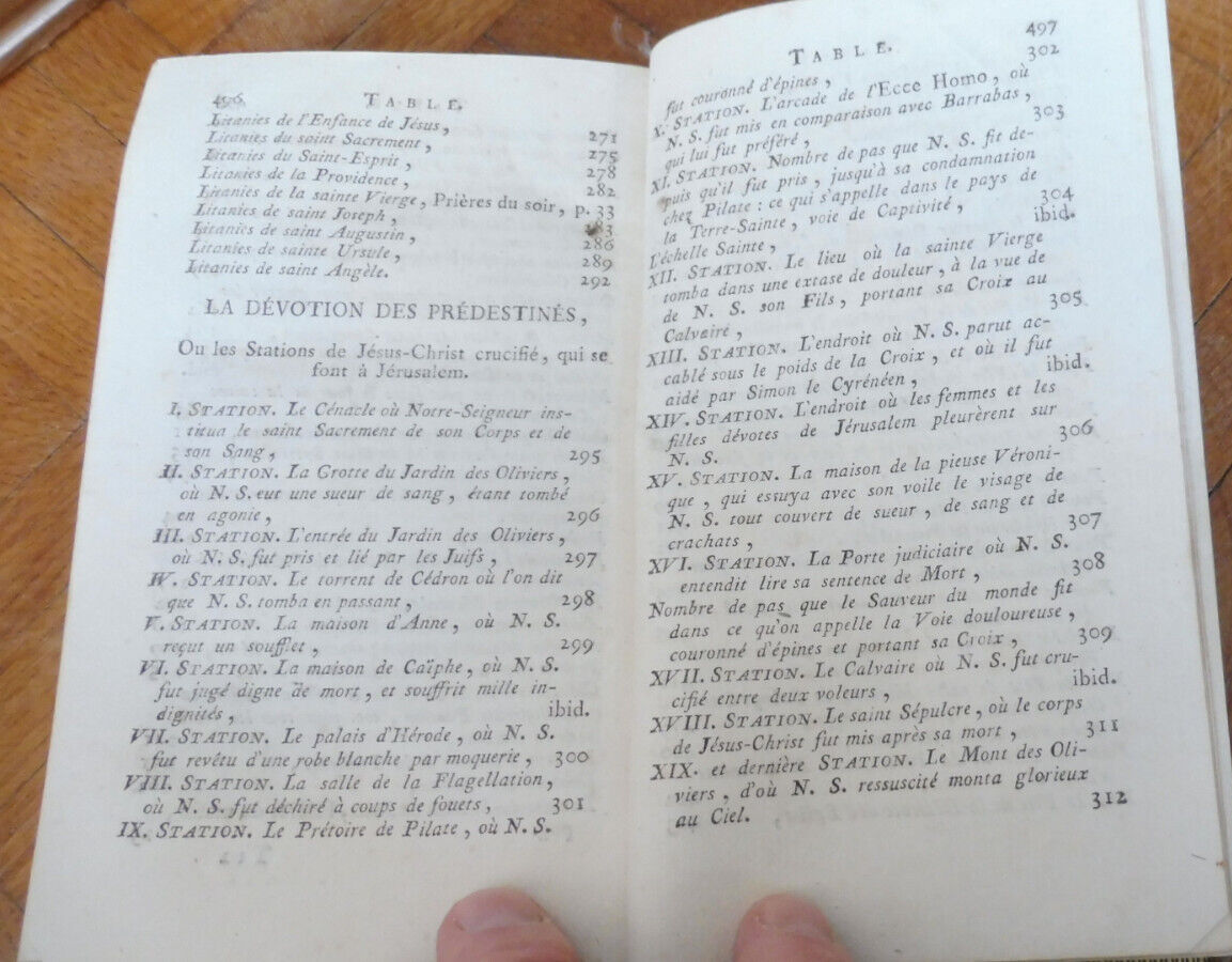 Formulaire de prières à l'usage des Ursulines 1814