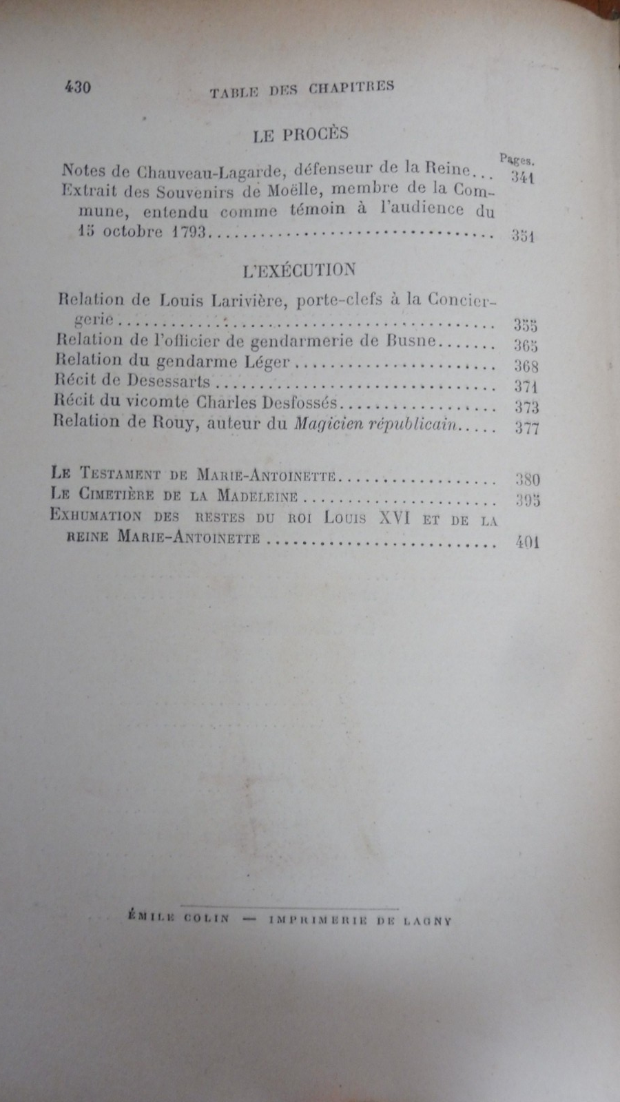 Marie-Antoinette. La captivité et la mort (G. Lenotre) 1905