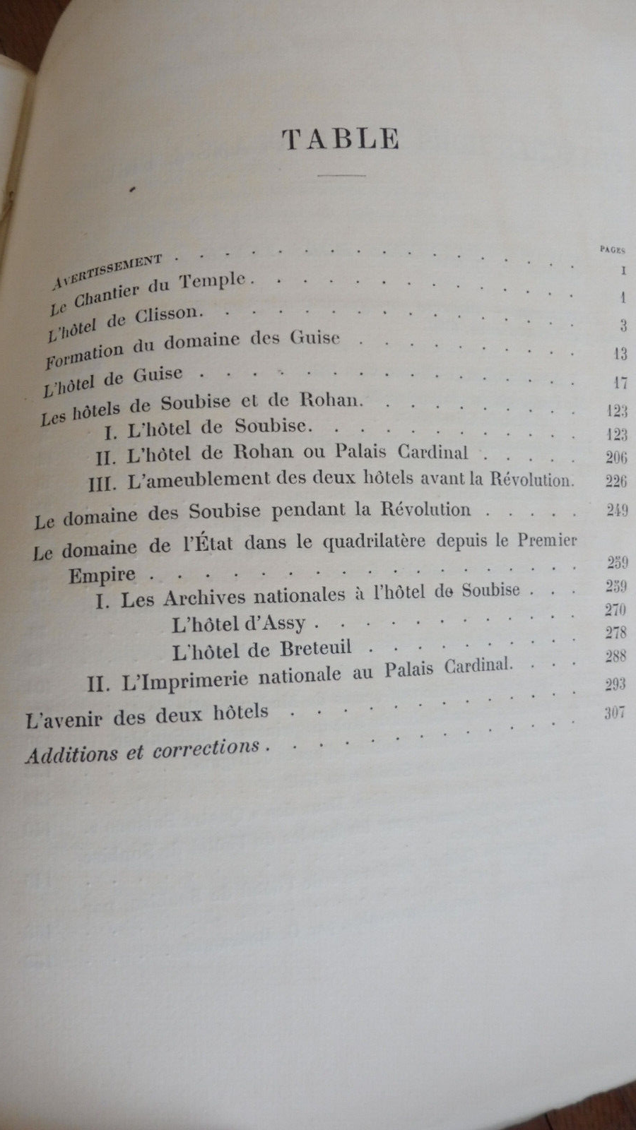Les Hôtels de Clisson, de Guise, de Rohan-Soubise (Langlois) 1922