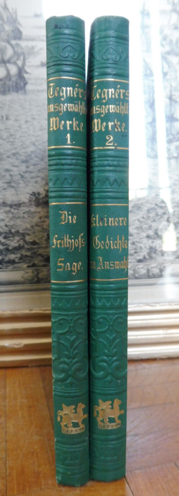 Tegnérs ausgewählte poetiche Werke (Esaias Tegnér) s.d. 2 vol.