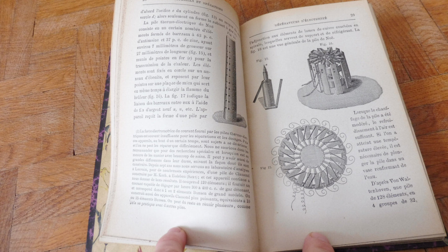 Analyse électrolytique quantitative (A. Classen) 1886