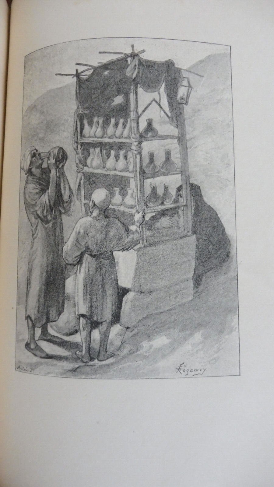 En Dahabieh (Max Boucard) 1889 illus. Régamey