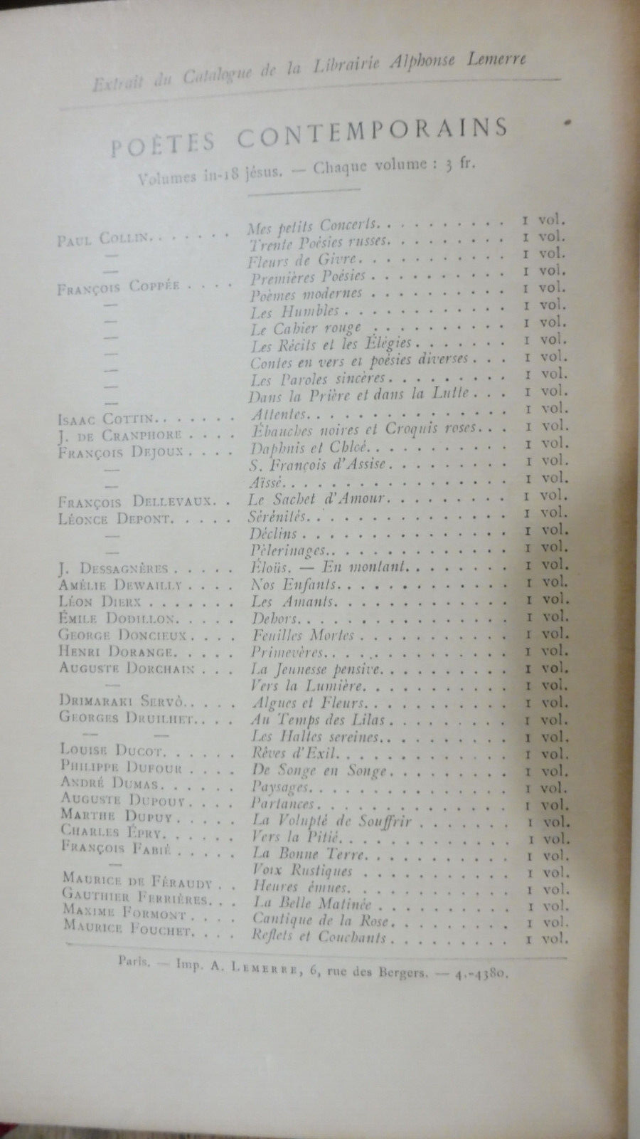 La Volupté de souffrir (Marthe Dupuy) 1906 + poème manuscrit