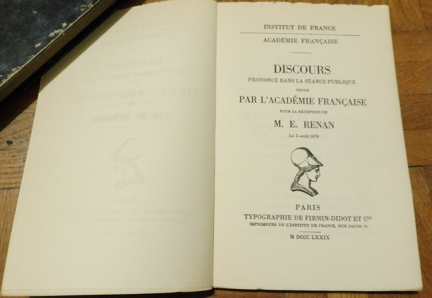 Eloge de Claude Bernard (Ernest Renan) 1958