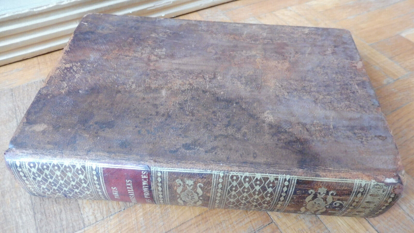 Paris, Versailles et les provinces au XVIIIe siècle 1809 2 tomes en 1 vol.