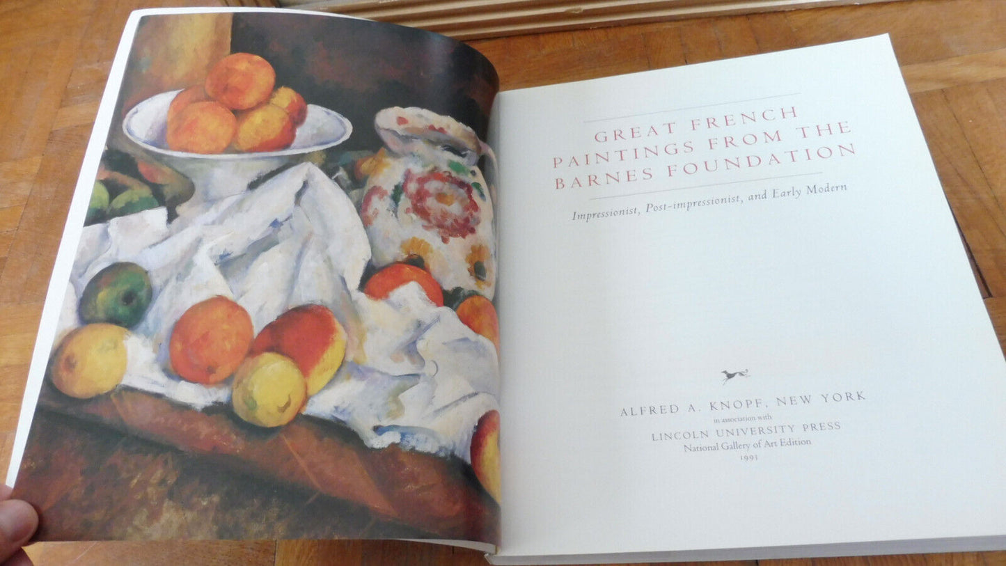 Great french paintings from the Barnes foundation 1993